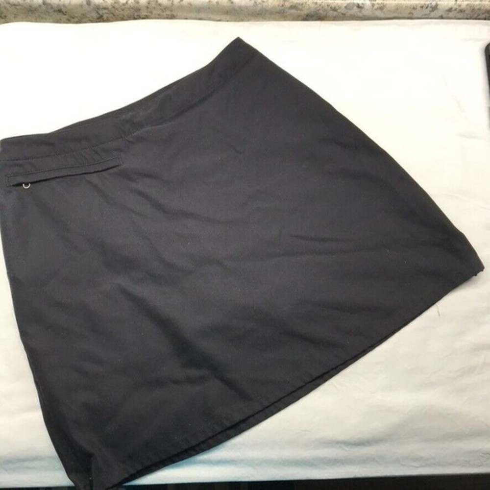 Patagonia Duway Skort Size 8 Skirt Athletic Shorts Side Slit Zippered Pocket‎